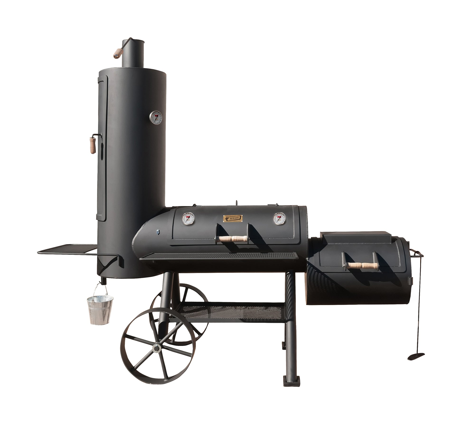 Cactus Jack - Offset Smoker 16'' Chuckwagon Ranch